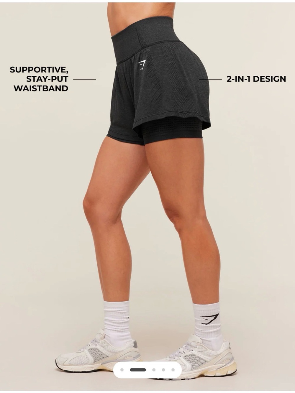 Gymshark vital 2-in 1 shorts - Picture 2 of 7